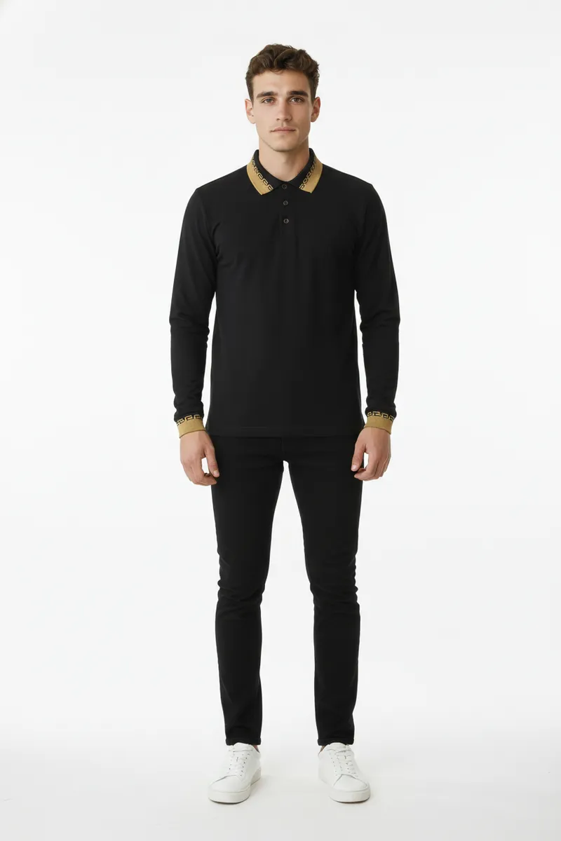 GG Premium Polo - Brown - Style 2 - image 1