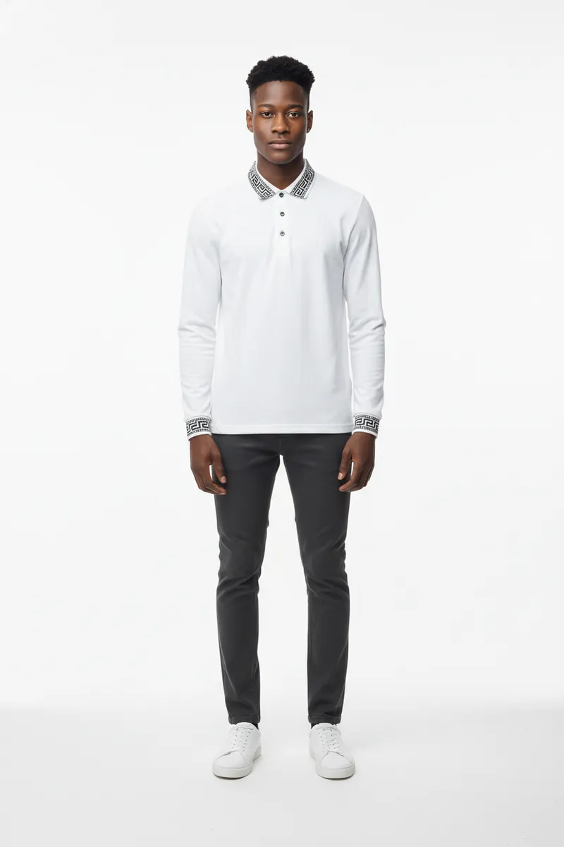 GG Premium Polo - White - image 1