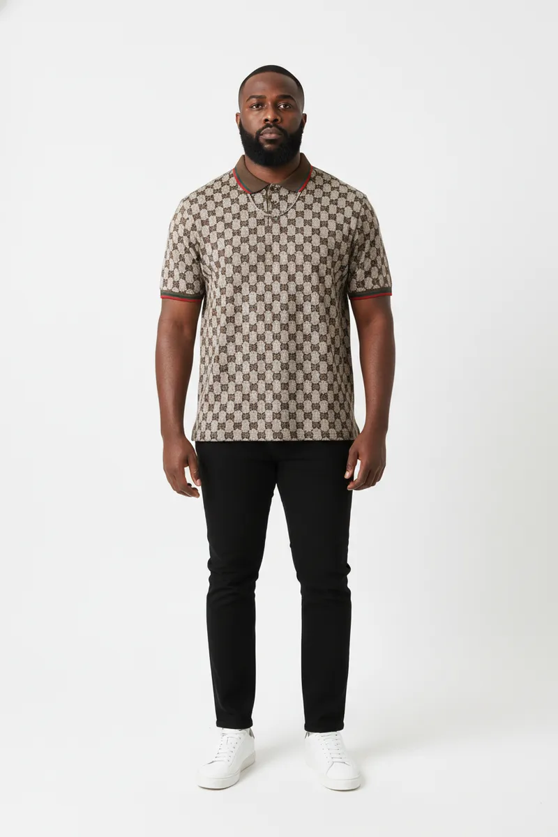 GG Premium Polo - Brown - image 1
