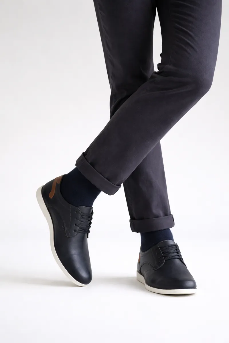 Mario Rossi Slip-On Loafers - Navy - Style 2 - image 1