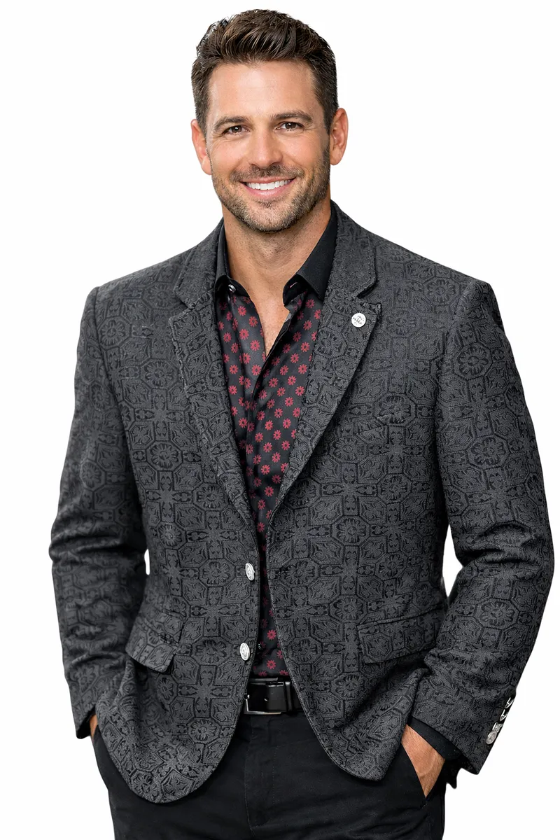 Player's Sport Jacket - Burgundy - image 2