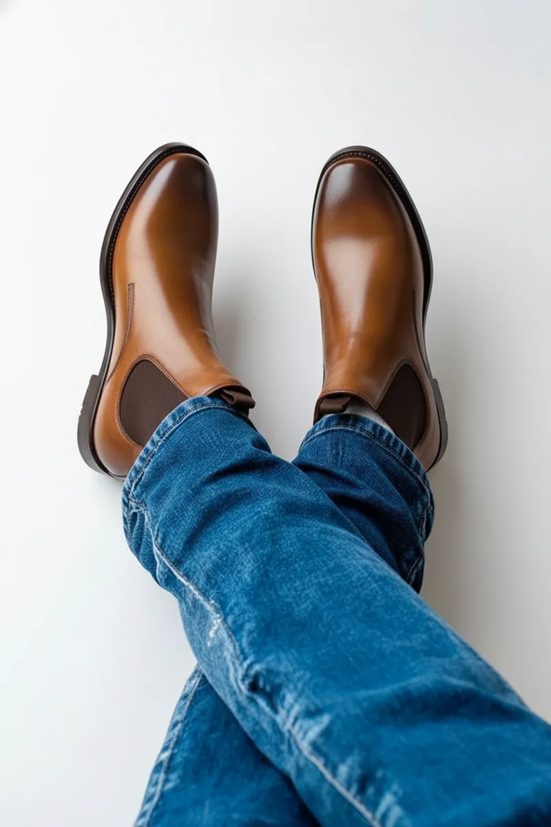 Santino Lusigino Shoes - Cognac - image 1